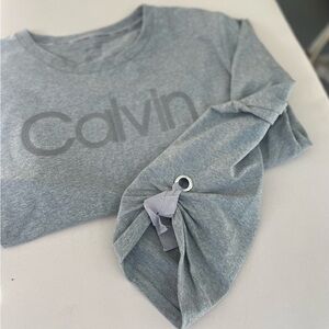 Gray Calvin Klein sweater